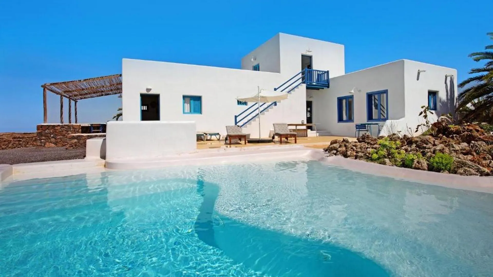 Villa Alfonso New, With Local Traditional Style Lajares